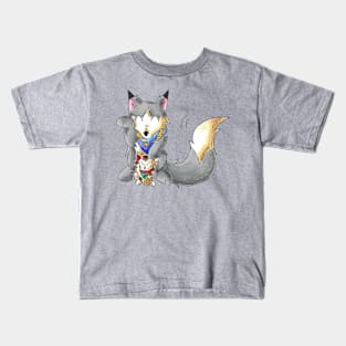 Maneki Wolf Kids T-Shirt